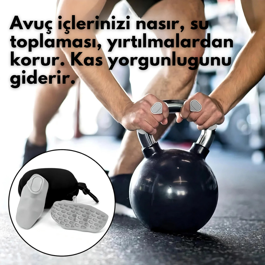 Fitness Bar Tutma Pedi – Ağırlık Kaldırma Kavrama Yardımcısı